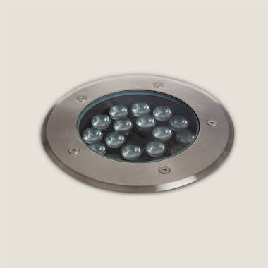 Aussen LED Bodeneinbauleuchte 18W Solid Inox