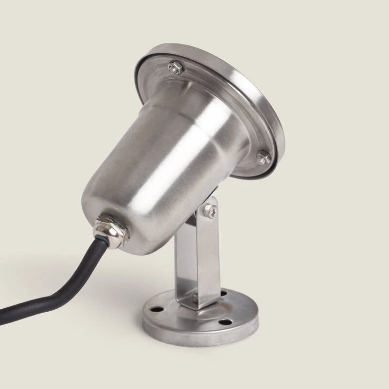 Image of 12V DC 3W Surface Mounted Stainless Steel LED Spotlight IP68