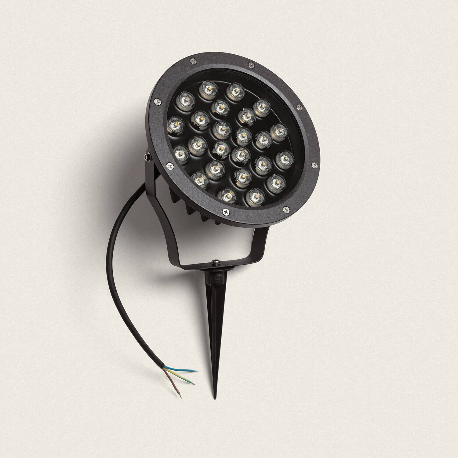 Reflektor Zewnętrzny LED 24W IP67 ze Szpicem Colmar - widok 2