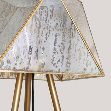Afbeelding van Staande Lamp  Metaal Glas  Mattina