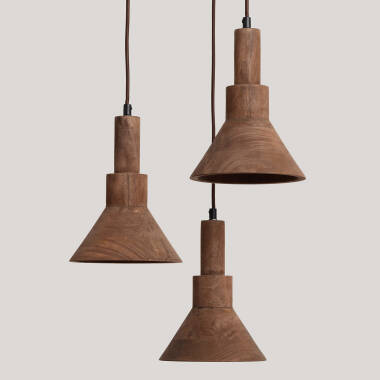 Pendelleuchte Dallas Conne mit 3 Strahlern