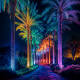 Image of 24W Colmar Outdoor RGB IP67 LED Spotlight with Spike