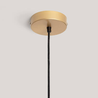Afbeelding van Hanglamp Metaal en Glas Mattina
