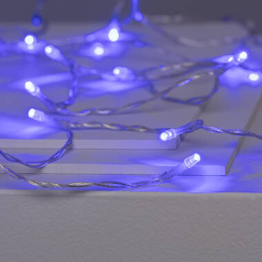 Image de Guirlande LED Extérieure à Piles 5m