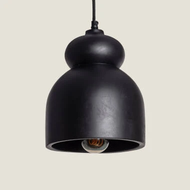 Lampa Wisząca z Drewna Vakarai