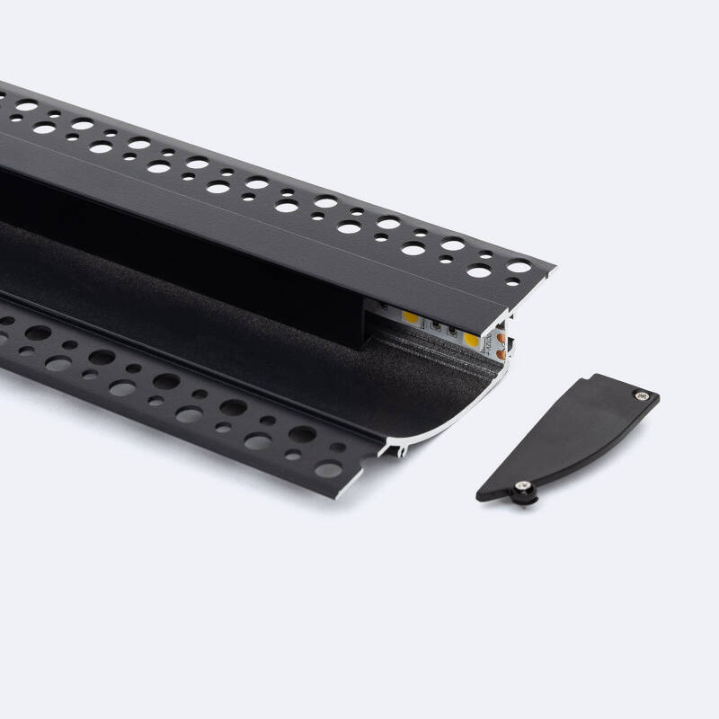Produkt von Aluminiumprofil Einbau in Gips/Pladur 2m für LED Streifen bis 12mm