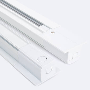 1m Recessed Aluminium 3-Circuit Track