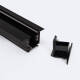 Afbeelding van Driefasige Rail Inbouw Aluminium voor LED Spots 1 meter