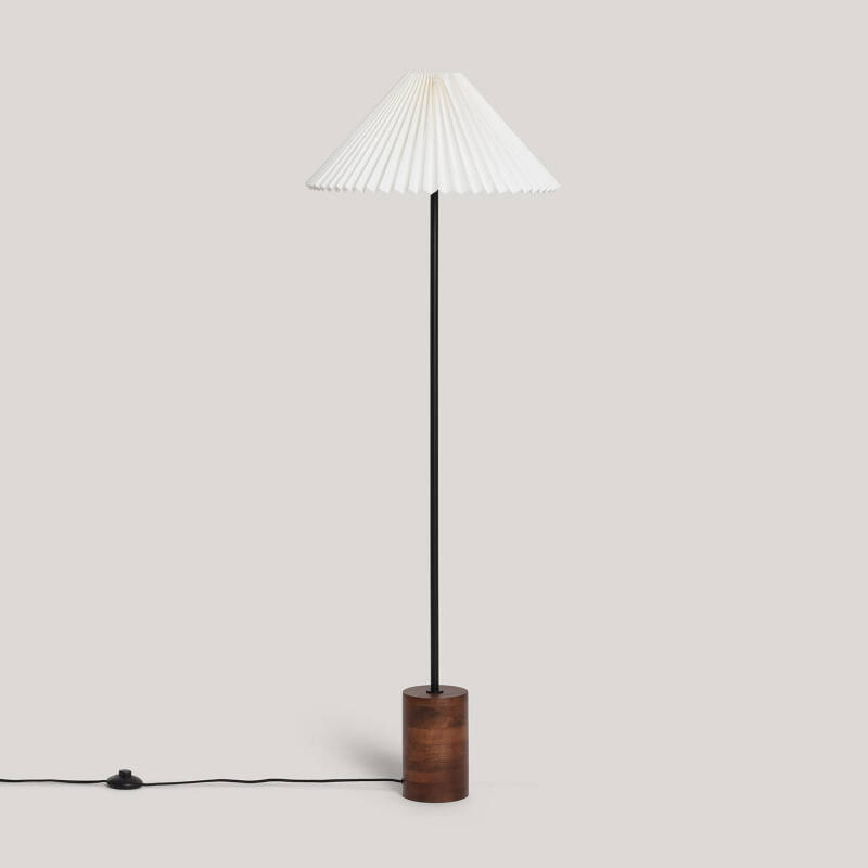 Afbeelding van Staande lamp Hout Leonessa