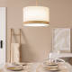 Image de Suspension Tissu Naturel Leya