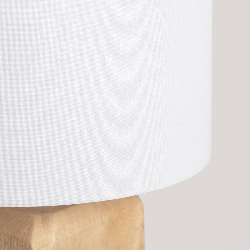 Afbeelding van Tafellamp Hout Akesh I