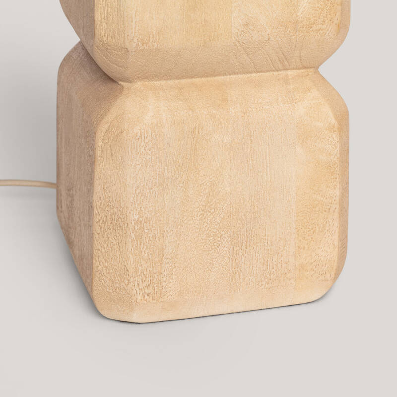 Afbeelding van Tafellamp Hout Akesh I