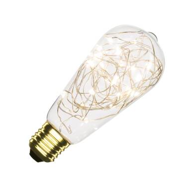 Ampoule LED Filament E27 1.5W 80 lm ST64