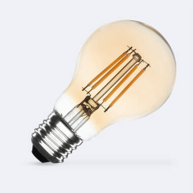 LED Lamp E27 6W 540 lm Dimbaar A60 Gold