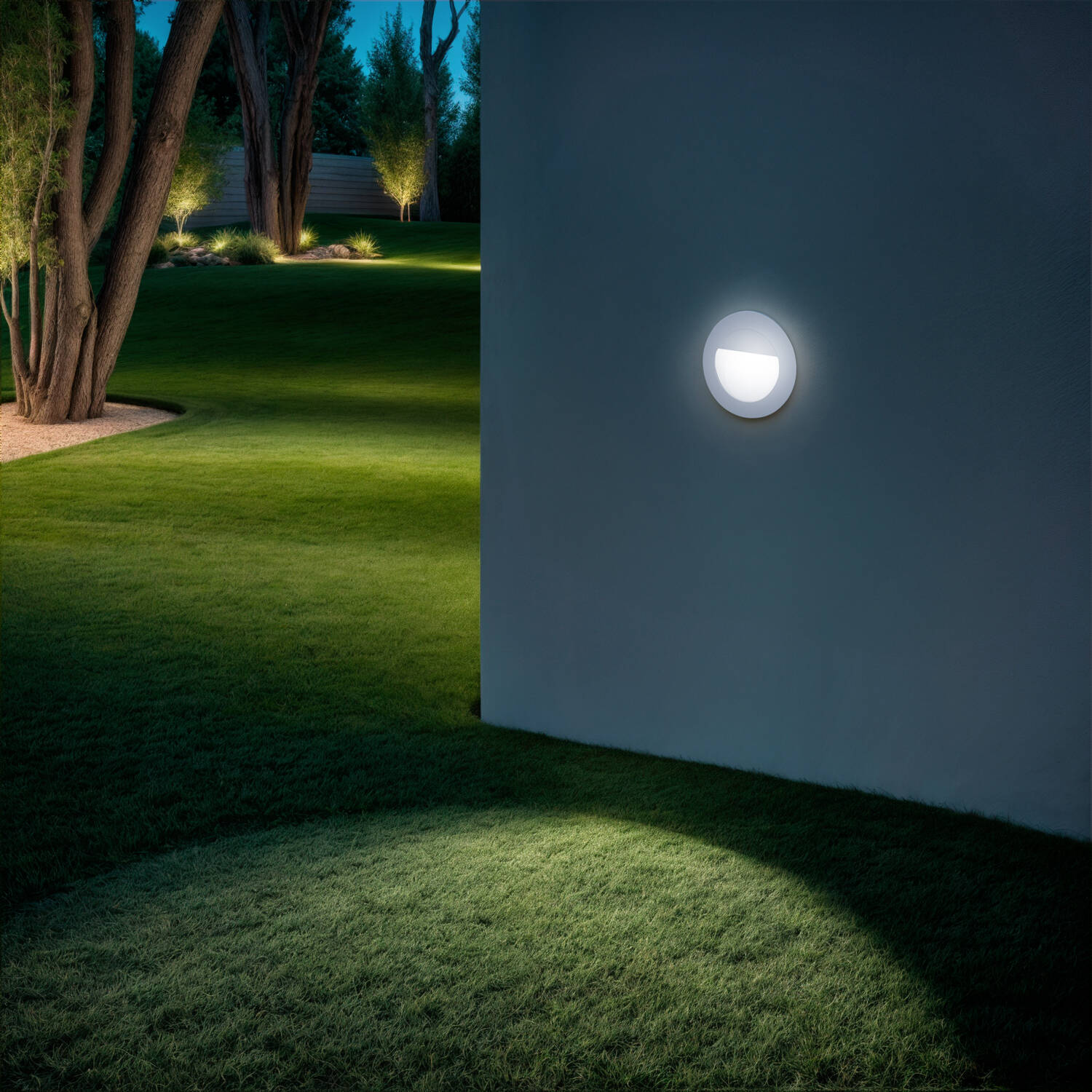 Oprawa Elewacyjna LED 1.5W Wpuszczany w ścianę Olite IP65 - widok 2