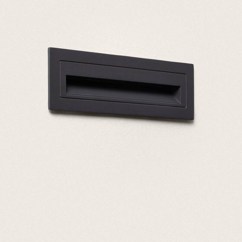 Afbeelding van Wandlamp Outdoor LED 3W Inbouw Aluminium Antraciet Path 