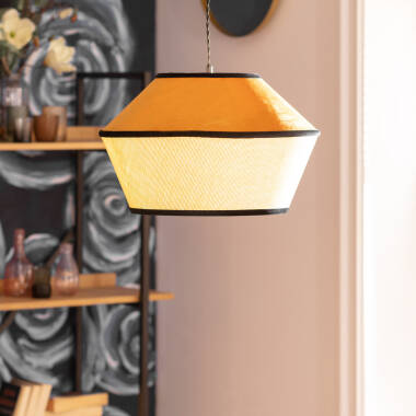 Lampa Wisząca z Aksamitu Trompa