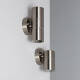 Image de Applique Murale Extérieure Acier Inoxydable Éclairage Double Face Satin 