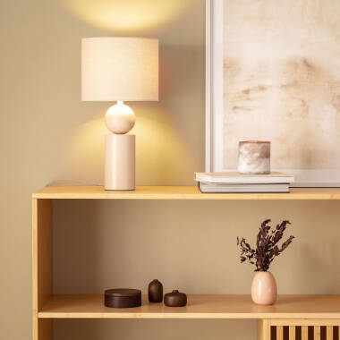 Lampa Stołowa Ceramiczna Rahma