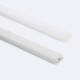 Bild von Aluminiumprofil Einbau für LED Streifen bis 18 mm mit durchgehender Abdeckung