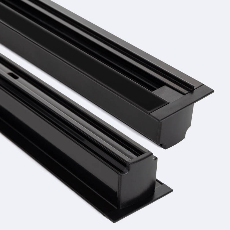 Image of 1m Recessed Aluminium 3-Circuit DALI Track 