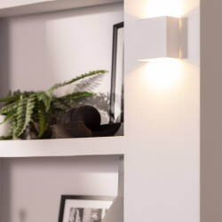 Product Aplique da Parete LED 6W Geso Iluminazione Doppia Luce Esmeralda 