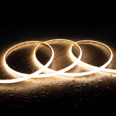 LED-Streifen Dimmbar 220V Wcob Selbstgleichrichtend 260 LED/m 15W/m 1350lm/m SILICONE FLEX Breite 10mm IP65 Schnitt 5cm nach Maß