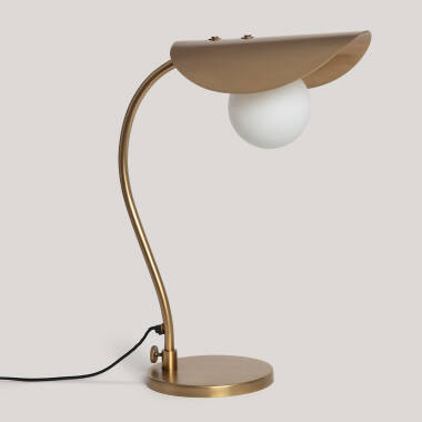 Lampada da Tavolo Metallo Alluminio Bratonci