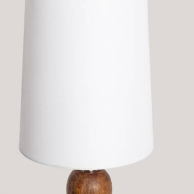 Image de Lampe à Poser Bois Tanish ILUZZIA