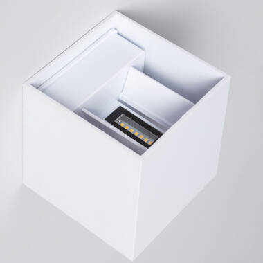 Immagine di Applique da Parete per Esterni LED 6W Alluminio Doppia Luce Eros