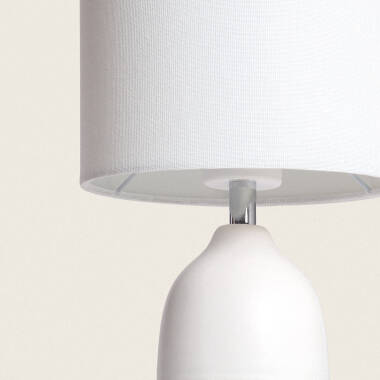 Immagine di Pack di 2 Lampade da Tavolo Ceramica e Tessuto Barva