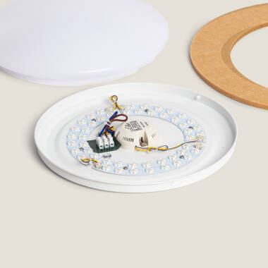 Image de Plafonnier LED 18W Rond Feutre Ø460 mm CCT Sélectionnable Lezhan