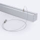 Image of Suspended XL 50x50 Aluminium Profile with Continuous Cover for LED Strip up to 45mm