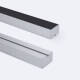 Image of Aluminium Large Suspended Profile with Continuous Cover for LED Strip up to 45mm 