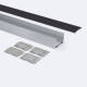 Image of Aluminium Large Suspended Profile with Continuous Cover for LED Strip up to 45mm 