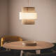 Image de Suspension Rotin et Tissu Amaia