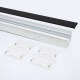 Bild von Aluminiumprofil Einbau XL für LED Streifen bis 40 mm mit durchgehender Abdeckung