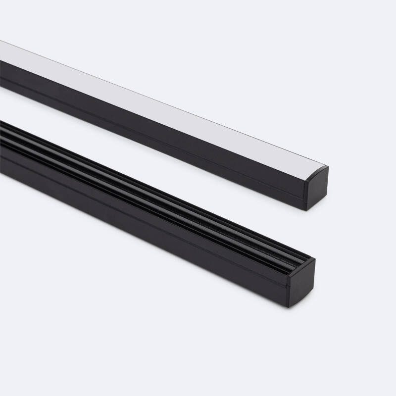 Image of Surface Aluminium Profile with Continuous Cover for LED Strip up to 13mm 