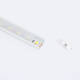 Image of Aluminium Recessed Profile with Continuous Cover for LED Strips up to 12mm