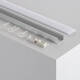 Afbeelding van Aluminium profiel Opbouw met doorlopende afdekking voor LED strips tot 16 mm 