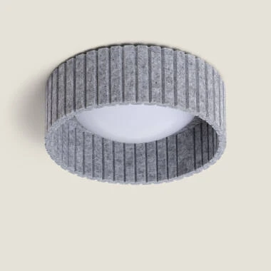 Plafoniera LED 9W Circolare Feltro Ø300 mm CCT Selezionabile Kaptyn