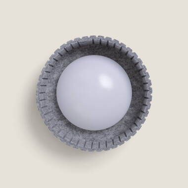Afbeelding van Plafondlamp LED 9W Rond Vilt Ø300 mm CCT Selecteerbaar Kaptyn