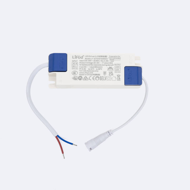 LTRAJUYNH Driver LED AC180-265V 30-36W DC24-42V 900mA