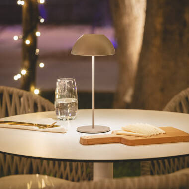 LED Tafellamp Outdoor met oplaadbare USB-batterij, Metal Mugla