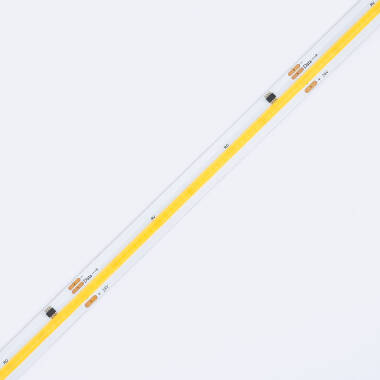 Afbeelding van Led Strip Digital SPI 24V Eenkleurig COB 420 LED/m 5m Breedte 10mm te knippen om de 10cm IP20 CRI90