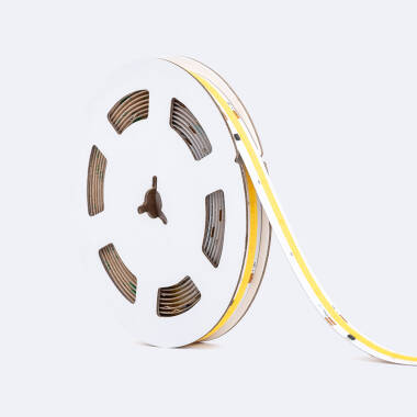 Afbeelding van Led Strip Digital SPI 24V Eenkleurig COB 420 LED/m 5m Breedte 10mm te knippen om de 10cm IP20 CRI90