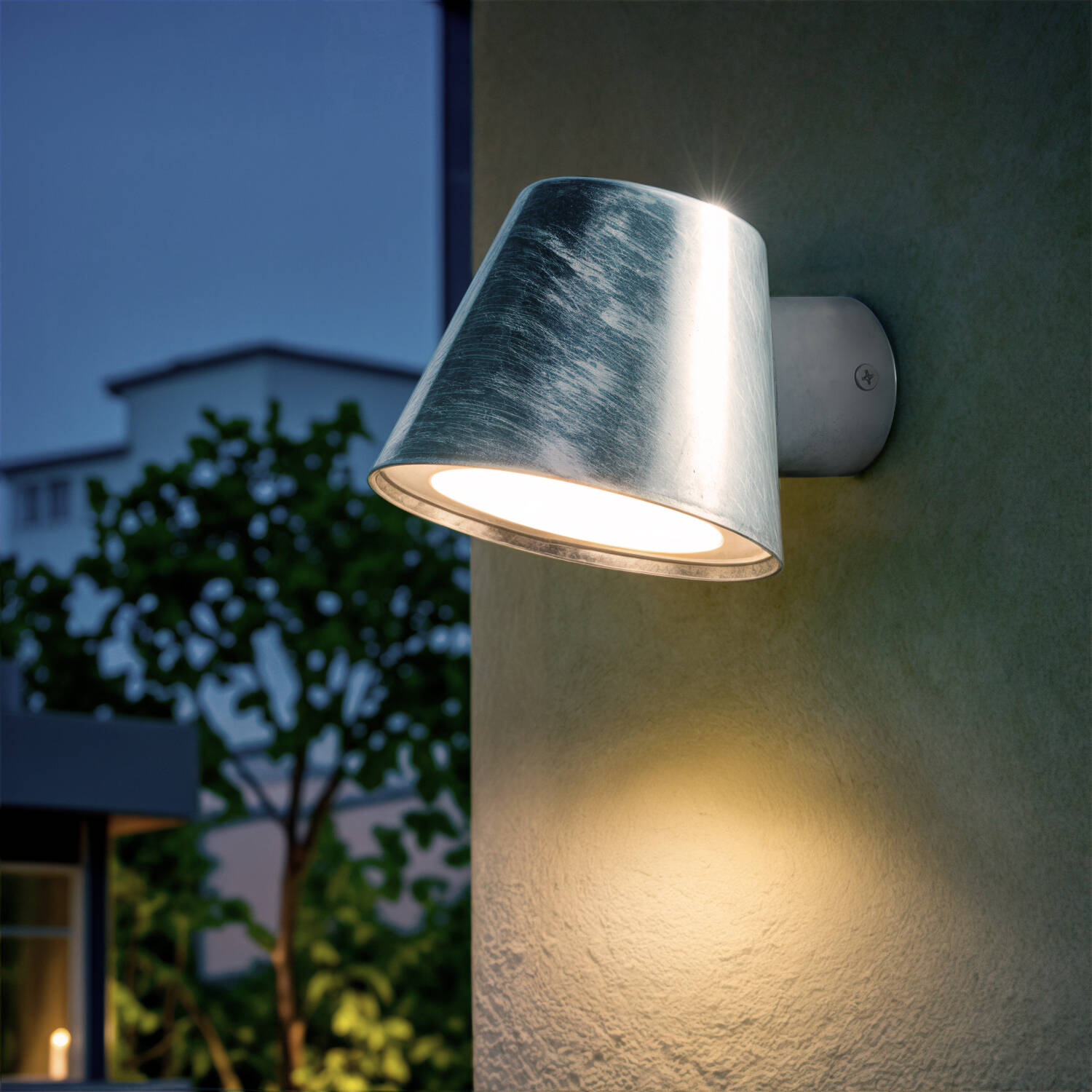 Kinkiet Ścienny Zewnętrzny Stal Ocynkowana Coastal Faroe - widok 2