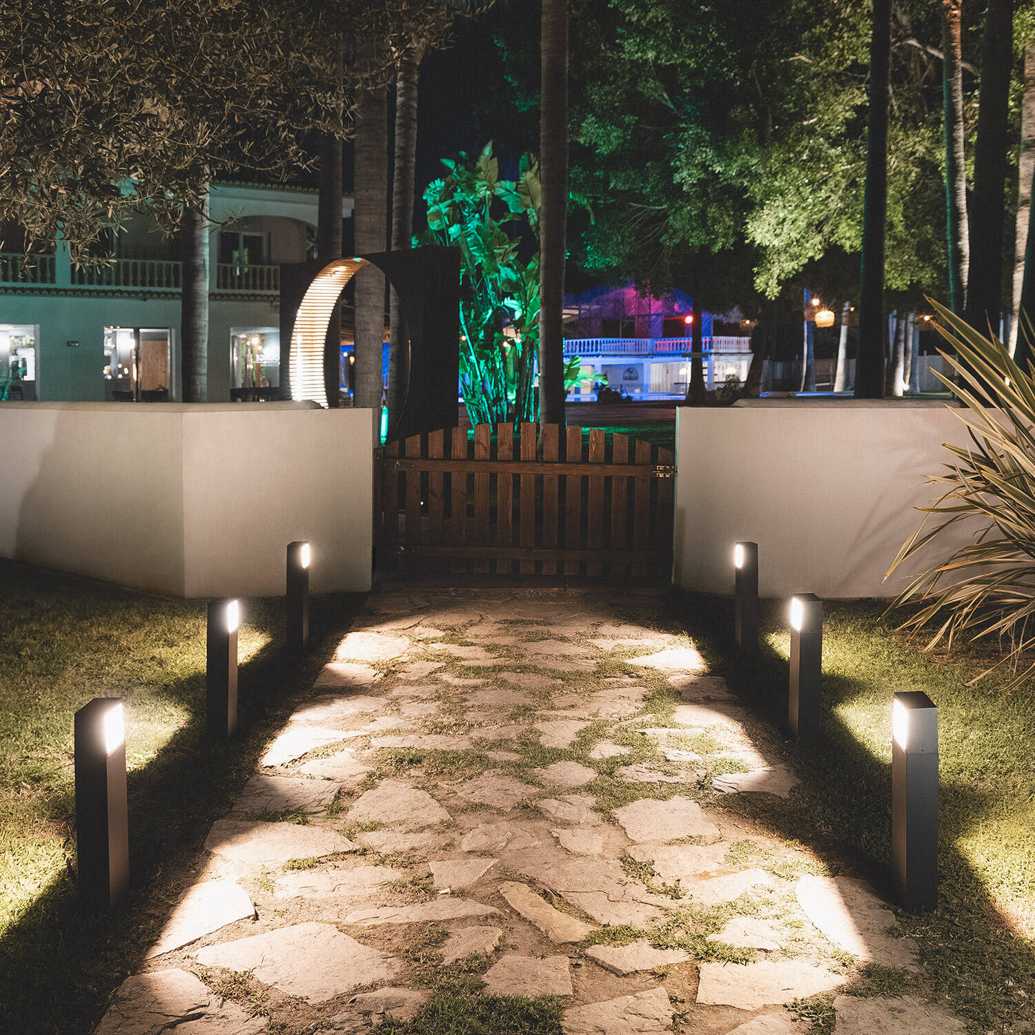 Lampa Ogrodowa LED Zewnętrzna 9W Naziemna 50cm z Aluminium Sheffield - widok 2