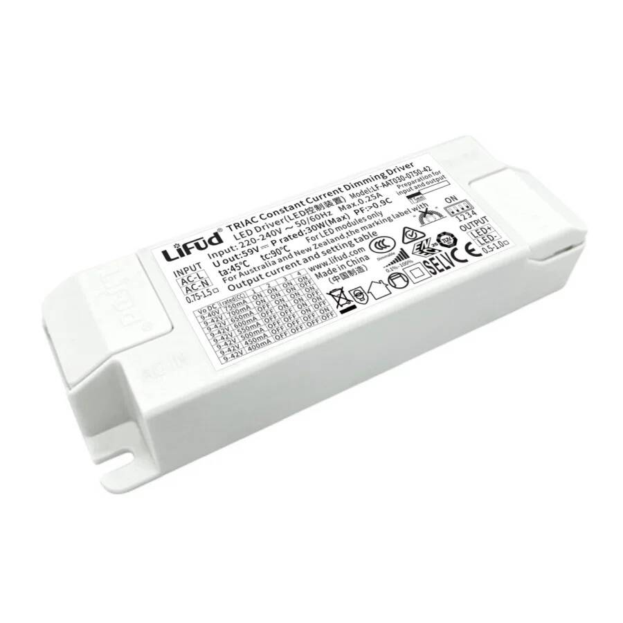Driver LIFUD Ściemialny Triac 220-240V Dip Switch Wyjście 9-42V  - widok 3