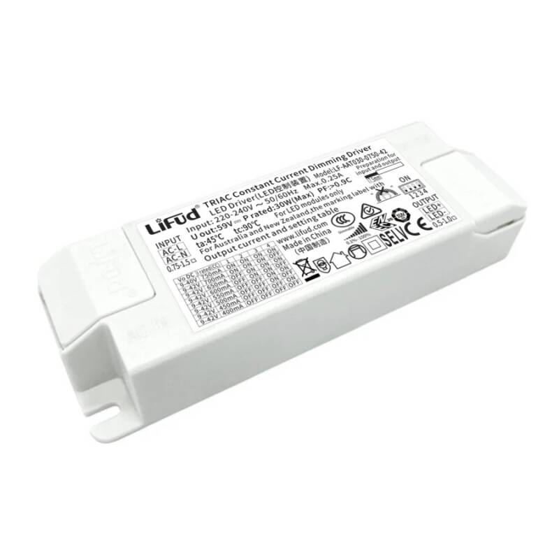 Image de Driver LIFUD Dimmable Triac 220-240V Dip Switch LIFUD